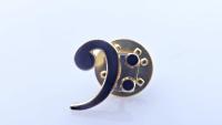Bass Clef Pin Brooch