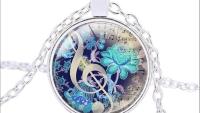 Music Pendant Blue