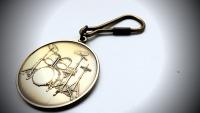 Drum kit keychain