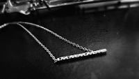 Flute Necklace - 925 Sterling Silver