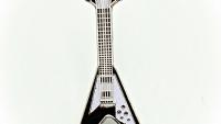 Gibson Flying V Style Guitar Pin Badge