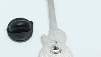 Gibson Les Paul Custom Style Guitar Pin Badge