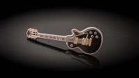 Gibson Les Paul Custom Style Guitar Pin Badge