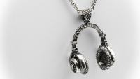Headphone DJ Necklace