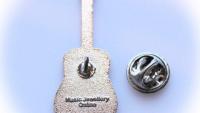 Martin D45 Natural Guitar Pin Badge