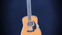 Martin D45 Natural Guitar Pin Badge