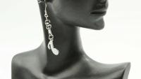 Music Note Drop Earrings Eighth Note (Quaver)