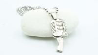 Microphone Pendant Retro Vintage Style - 3D