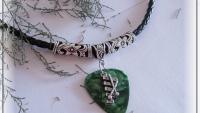 Xylophone Necklace/Choker - Guitar Pick Style