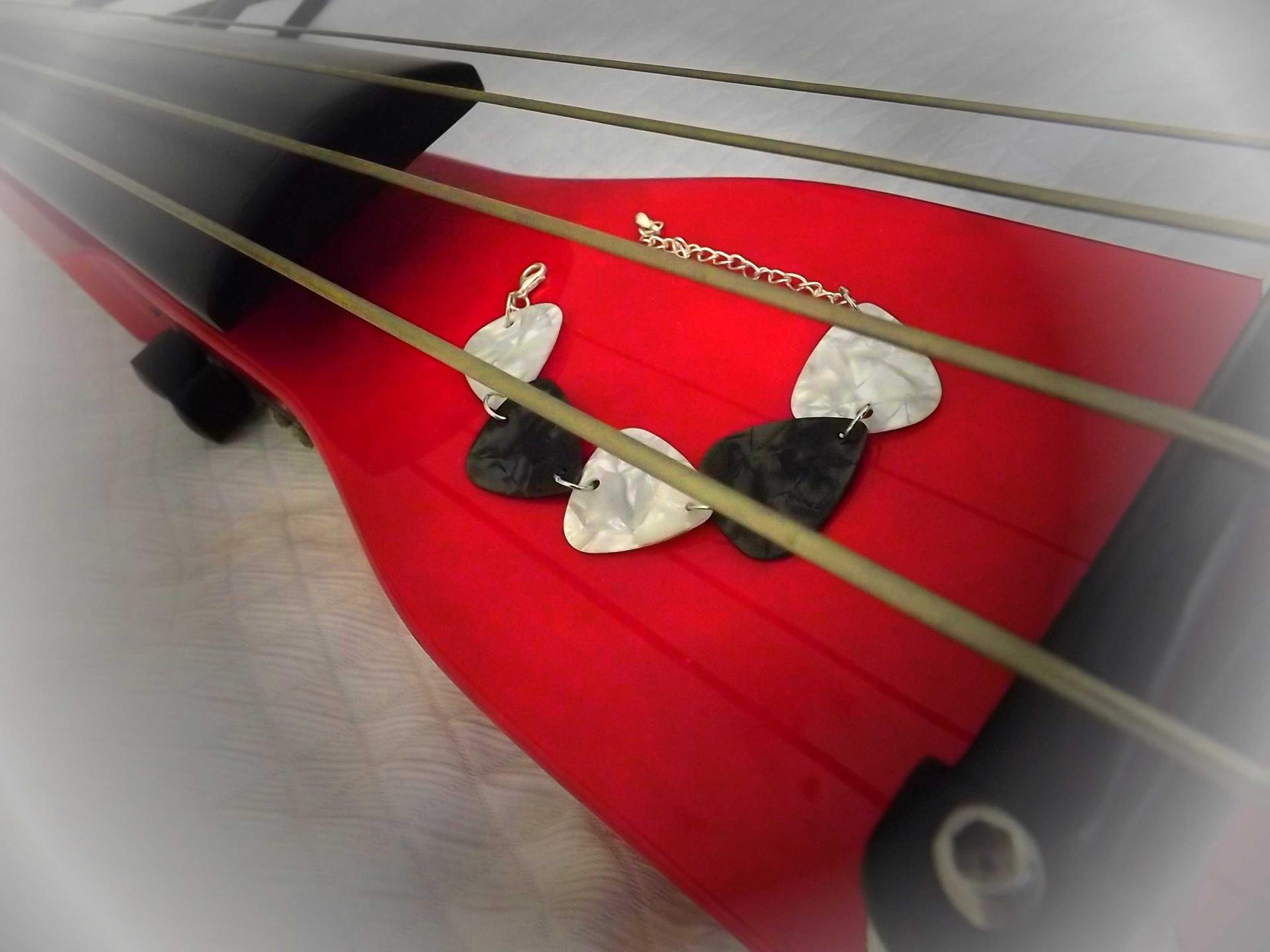 Guitar Pick Bracelet - customisable!