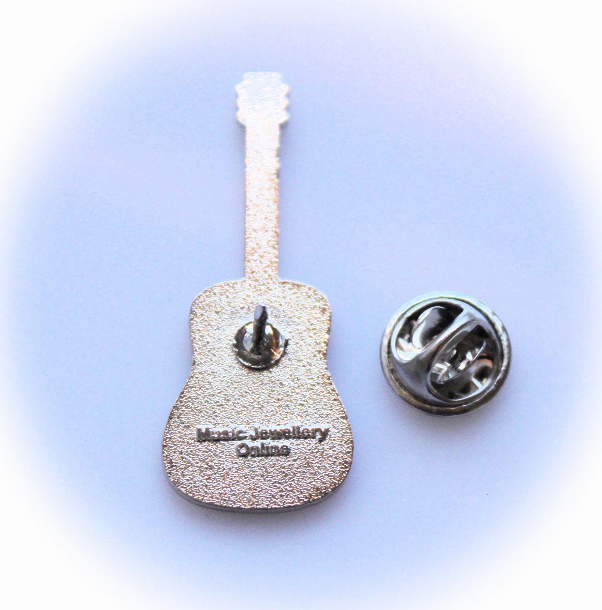 Martin D45 Natural Guitar Pin Badge