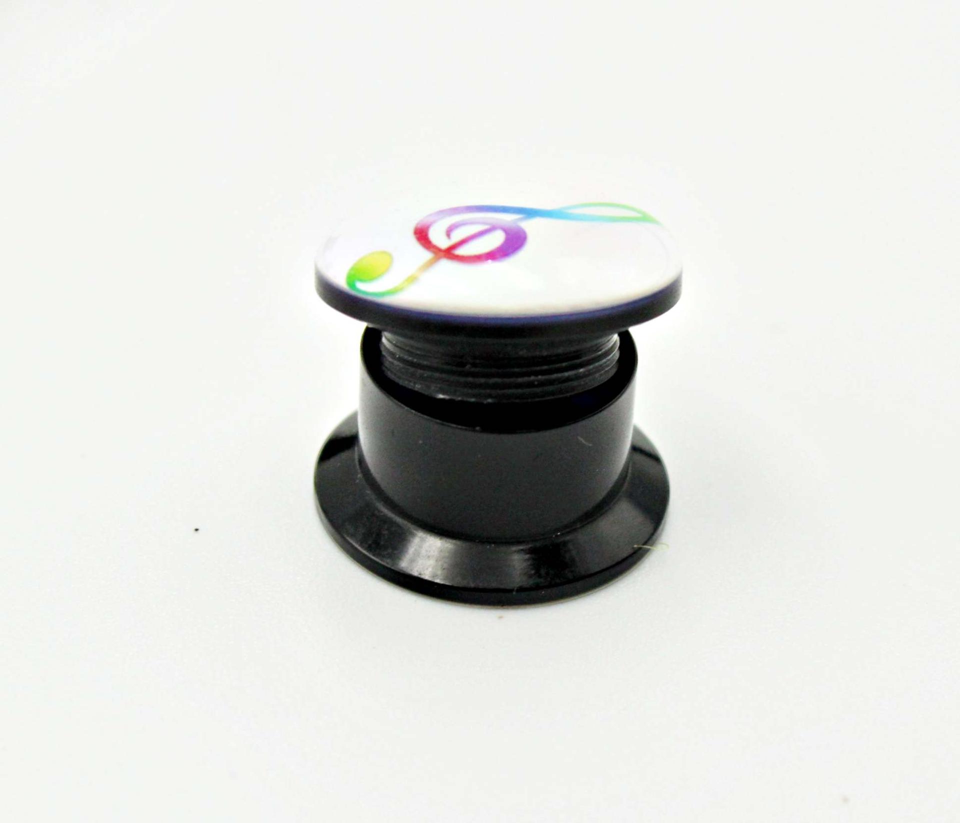 Music Note Ear Plug Expander Tunnel Colourful