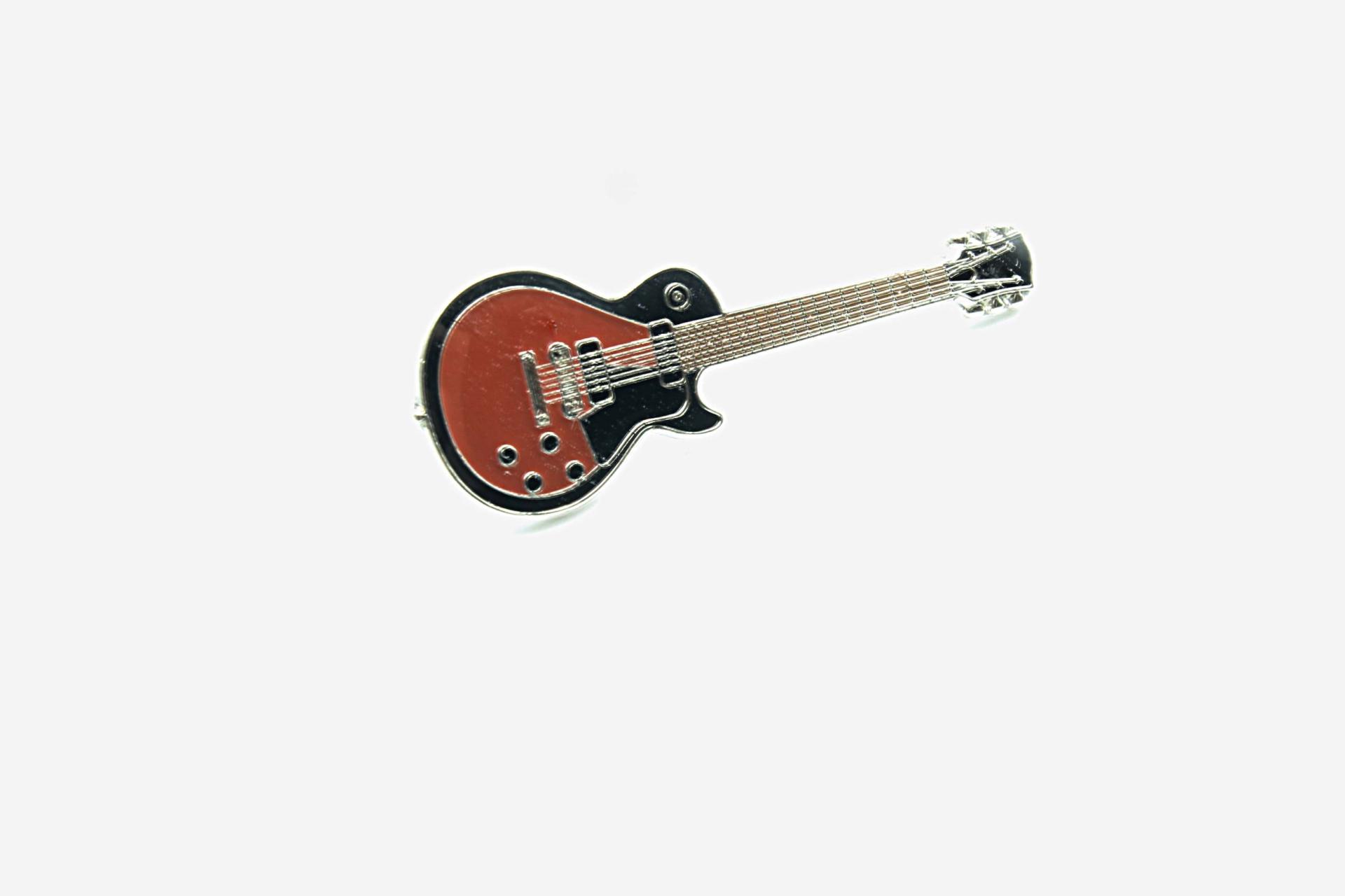 Guitar Pin Badge Sunburst Rare Special 55